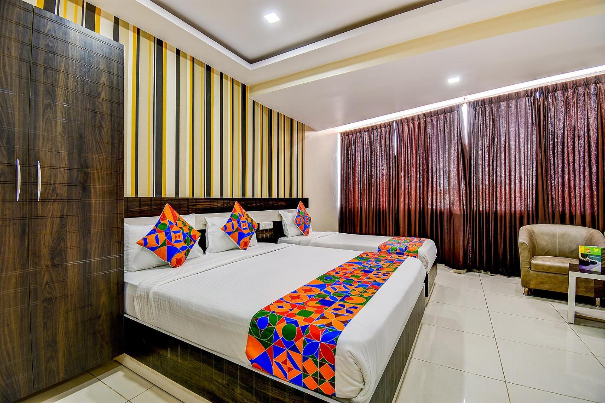 Fabhotel Rotano Suites - Yelahanka Bangalore Exteriör bild