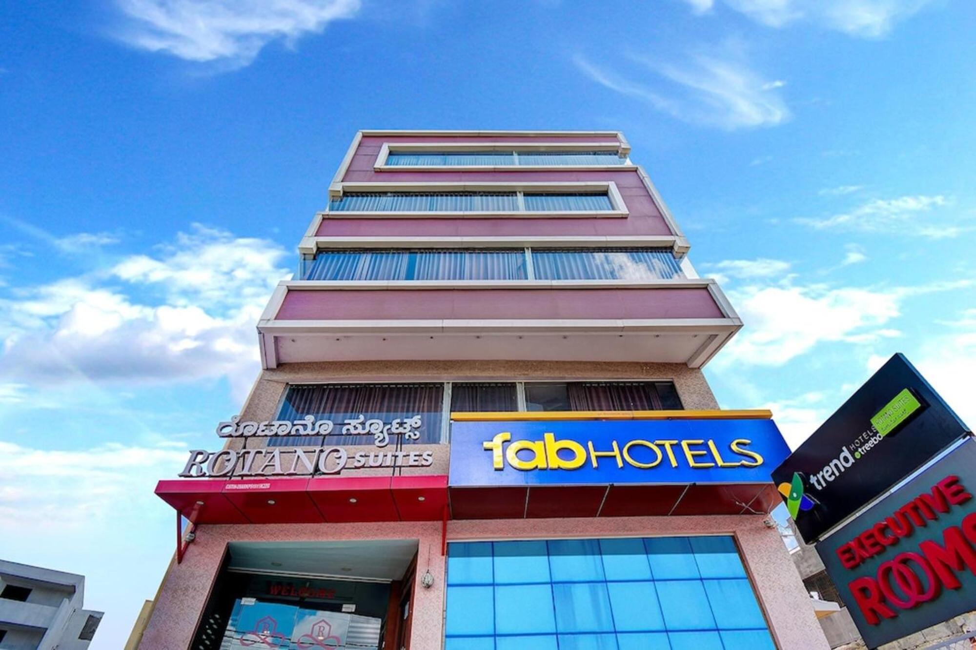 Fabhotel Rotano Suites - Yelahanka Bangalore Exteriör bild